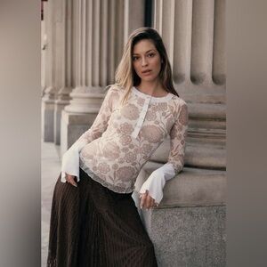 🆕🤍FLORAL JENNY MESH (on pre order ships in January)